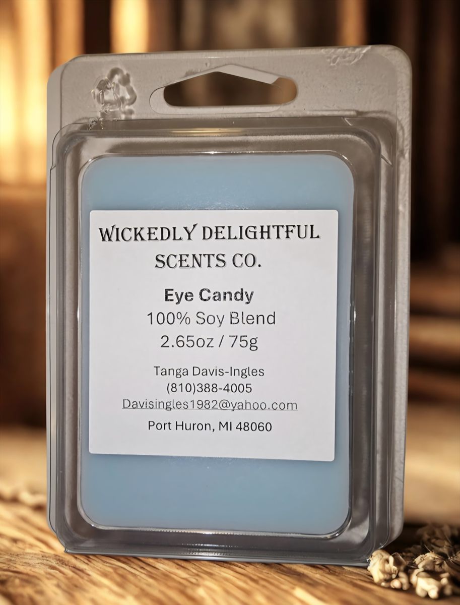 Eye Candy soy wax melt by Wickedly Delightful Scents